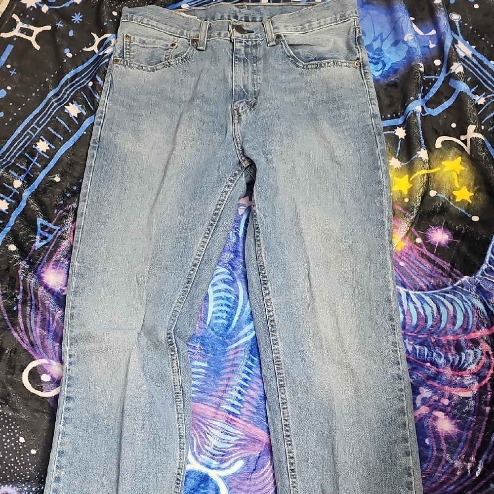 Levi's Light Blue Straight Leg Men's Jeans